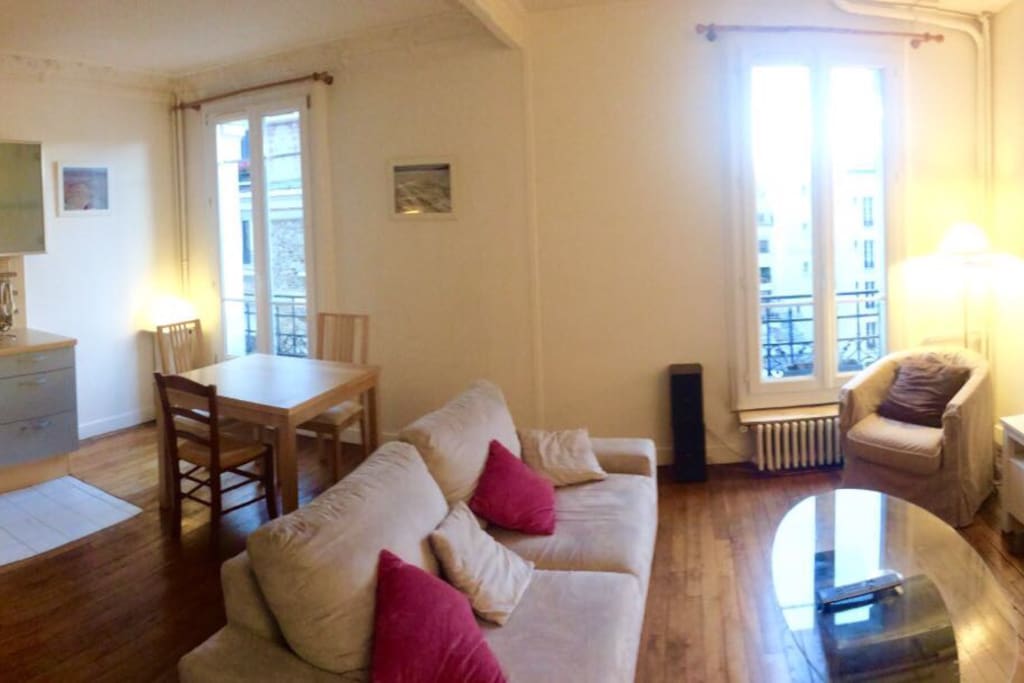 Living room + Kitchen