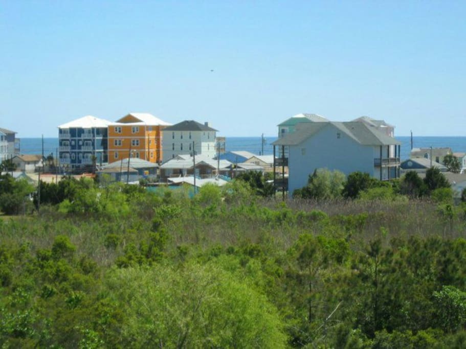 View from top deck off master bedroom