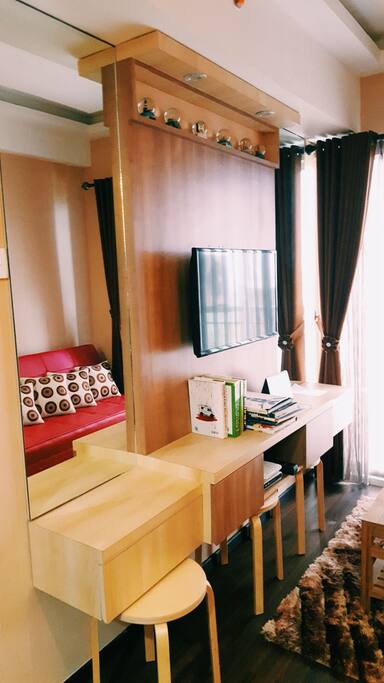 TV cable and wifi are provided