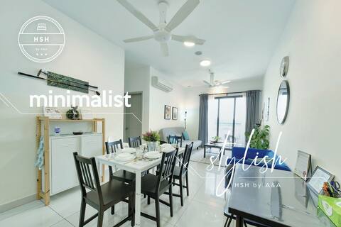 Comfy Apt@Ten Kinrara•Pavilion•IOI•Near Sunway•LRT