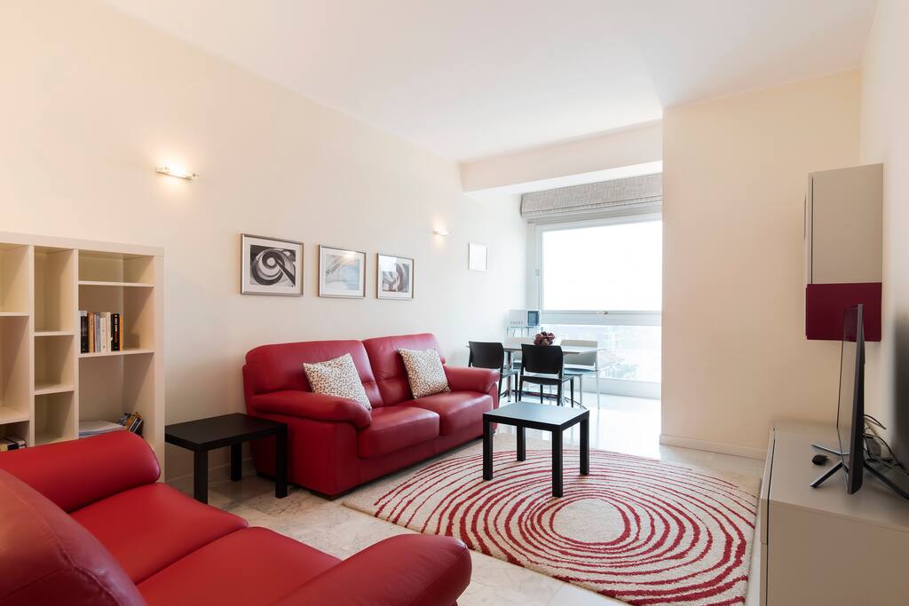 The living room | sofa bed