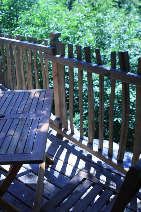 Terrasse en hauteur