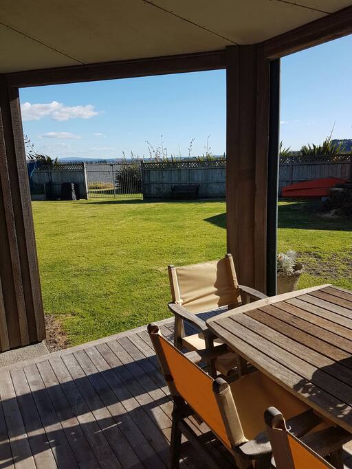 Access from your accommodation through the rear gates to the waters edge