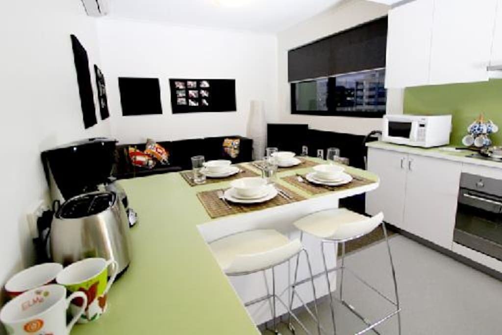 Kitchen and Lounge