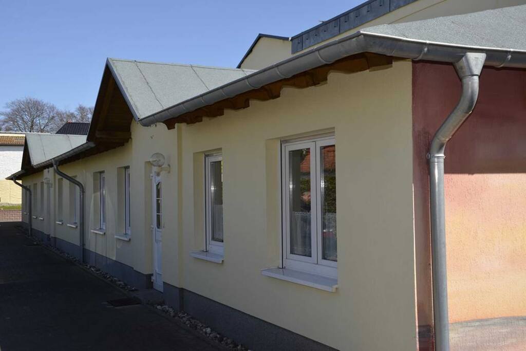 Außenansicht der Wohnungen 01, 02 und 03