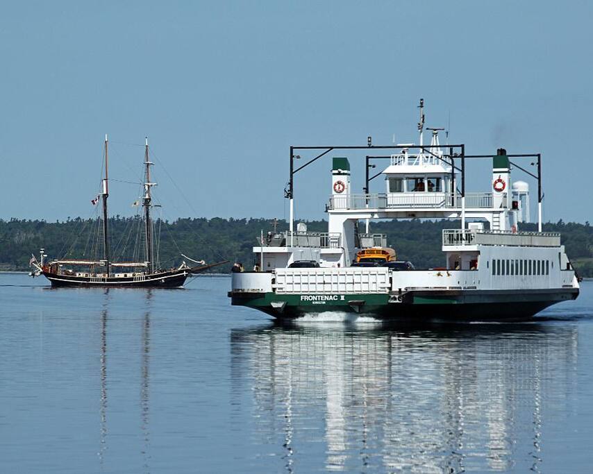 Amherst Island Ferry at our Doorstep