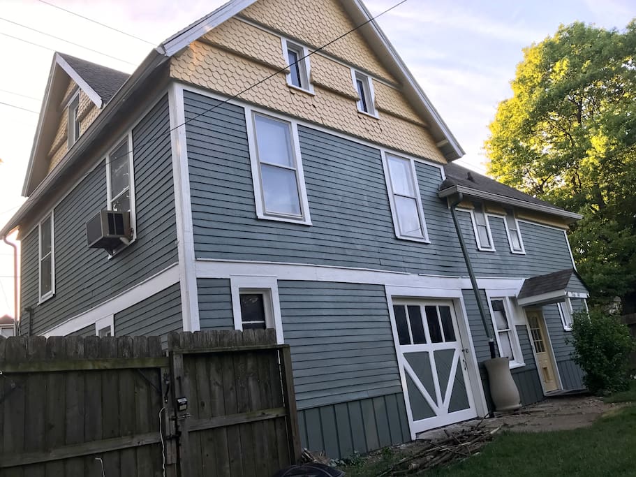 Private, second floor apartment with private entrance and parking.