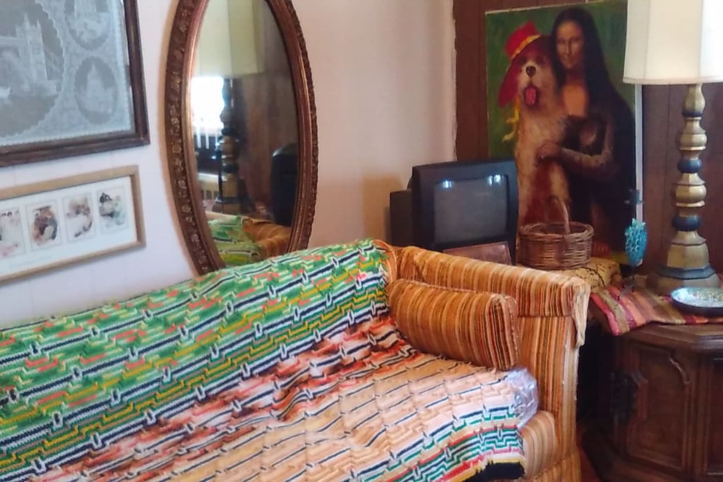 You'll love relaxing on this soft and inviting couch!