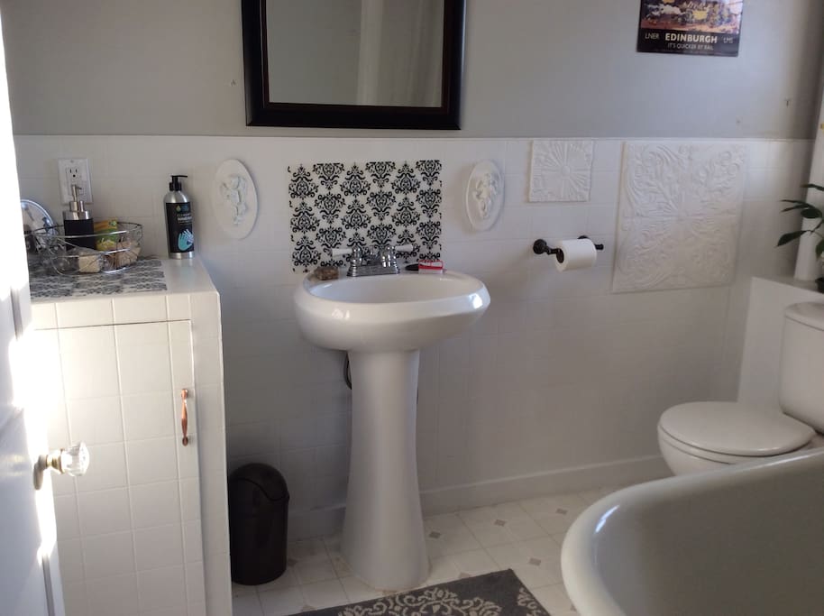 Bathroom is on the second floor very close to your bedroom.