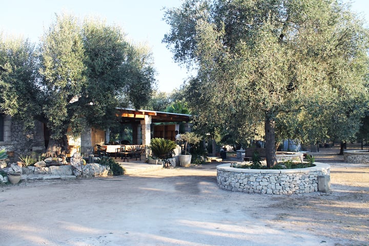 Villa De Santis Un'oasi Di Pace Tra Ulivi E Mare - Apulië