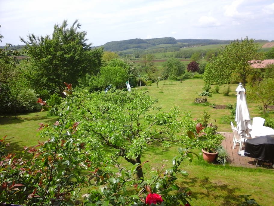 vue générale depuis la maison