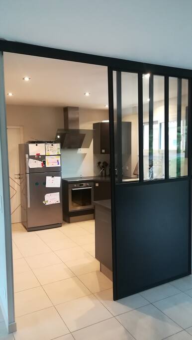Cuisine vue salle a manger