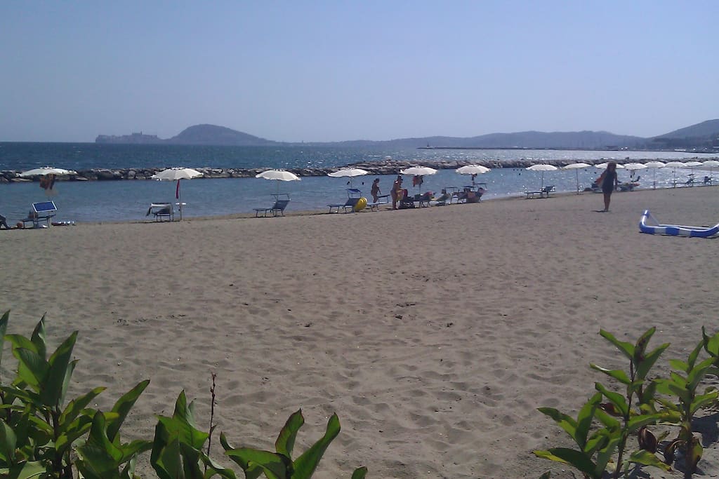 The Beach near the house.