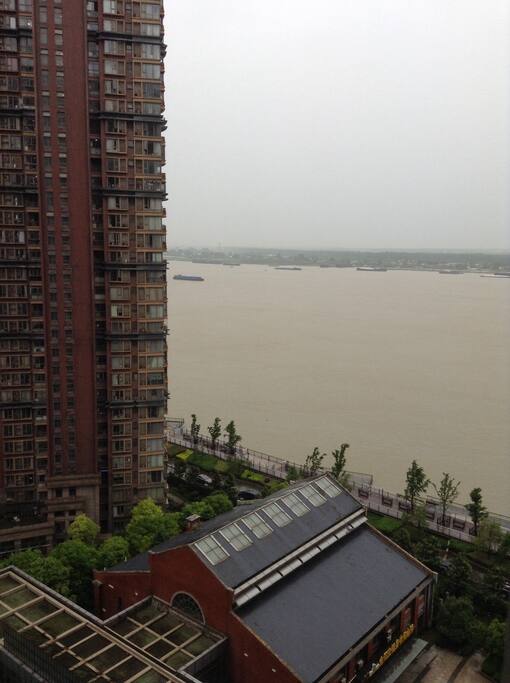 阳台看出去