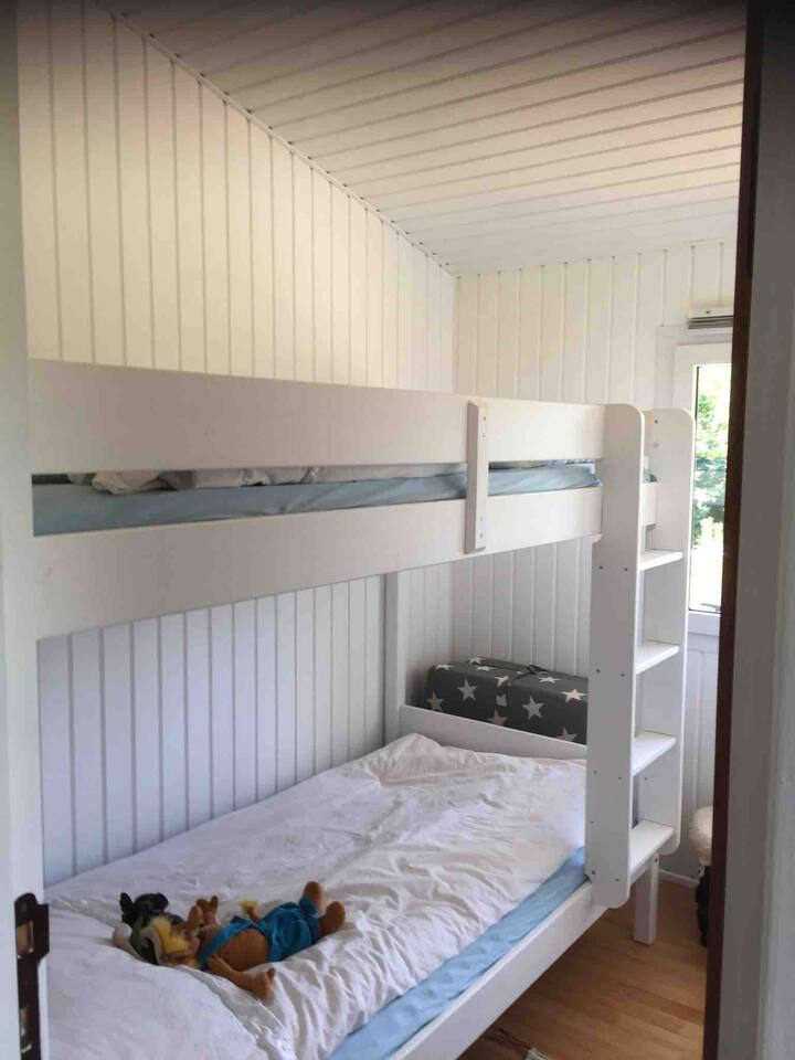 Children's room with bunk bed