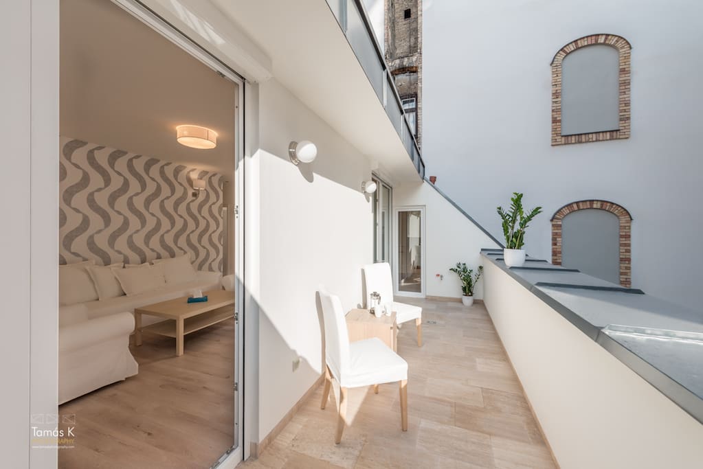 Large terrace