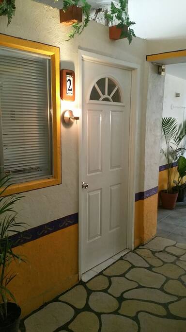 puerta al departamento