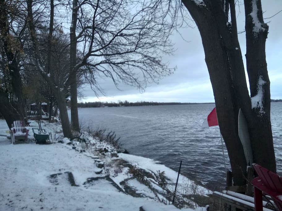 Lake Steps Away