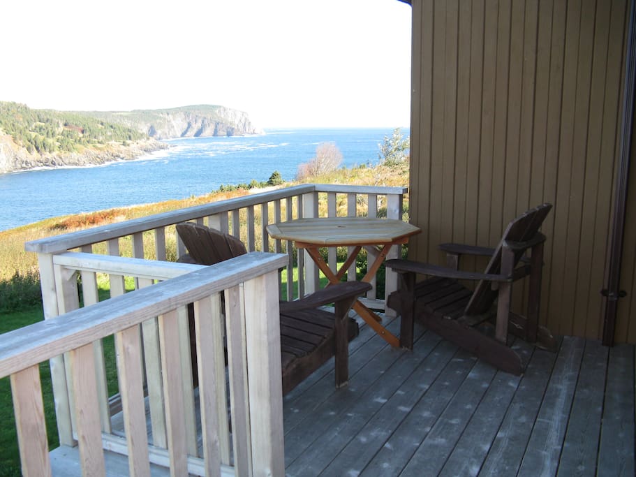 Ocean view from front deck