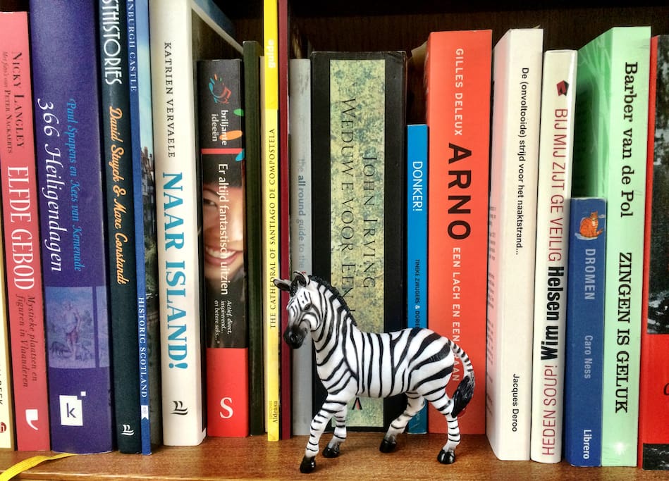 Books to enjoy your stay in the Zebrahouse.