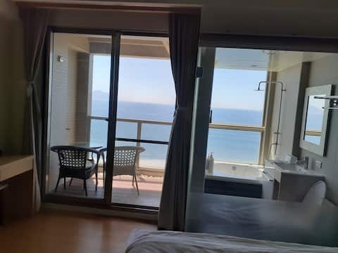 海邊小豪宅 超級無敵海景 高級裝潢 設備好 優質房源附音響