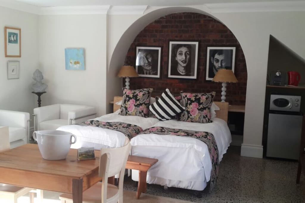 Double room with fridge, microwave and coffee machine