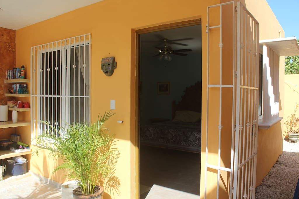 Entrance to the casita.
