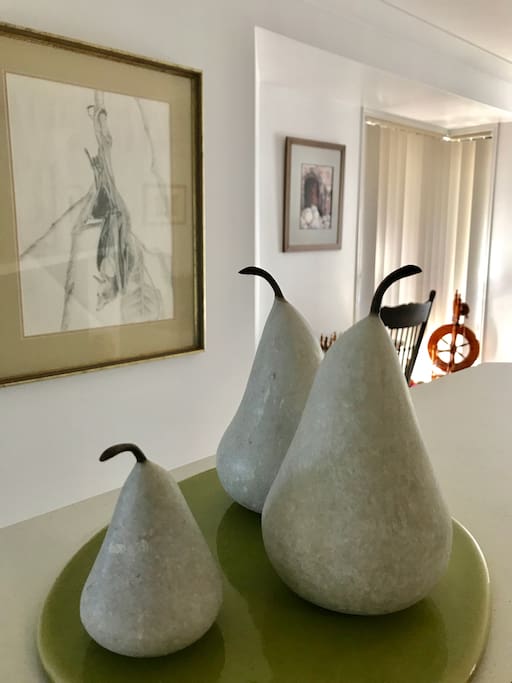 This is an artist's home