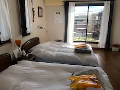 three+quarter+bed++twin+room+2Guesthouse+Gifu+SUAI
