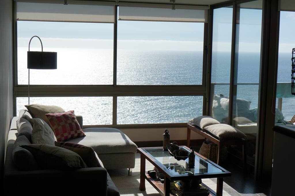Pacific ocean view from LR