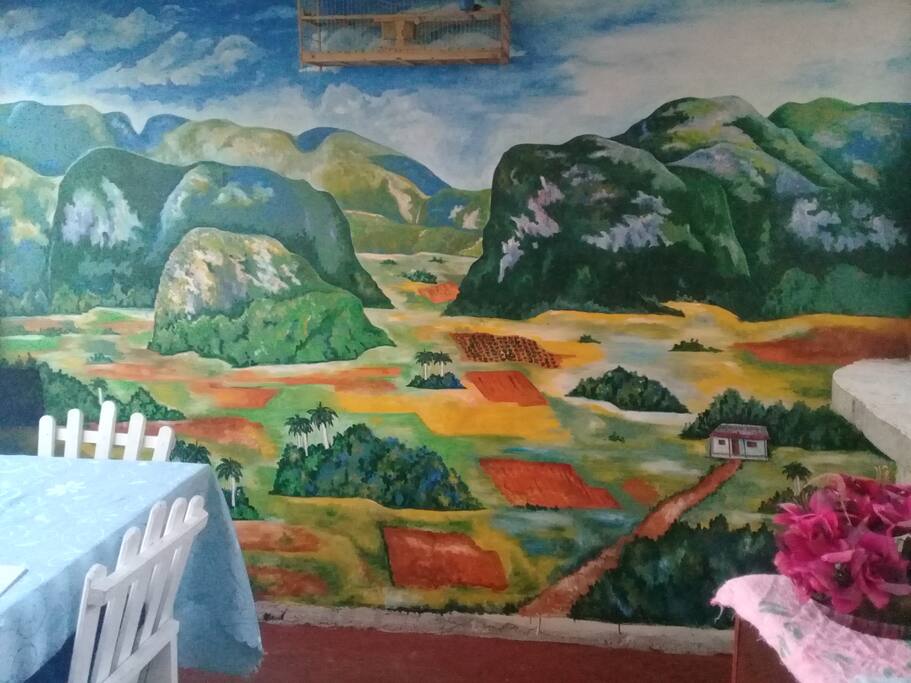 Pintura sobre el Valle