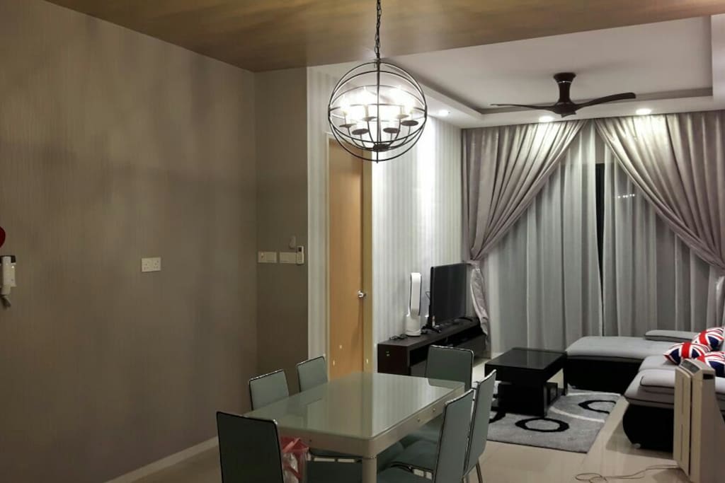 luxury living and dinning area
