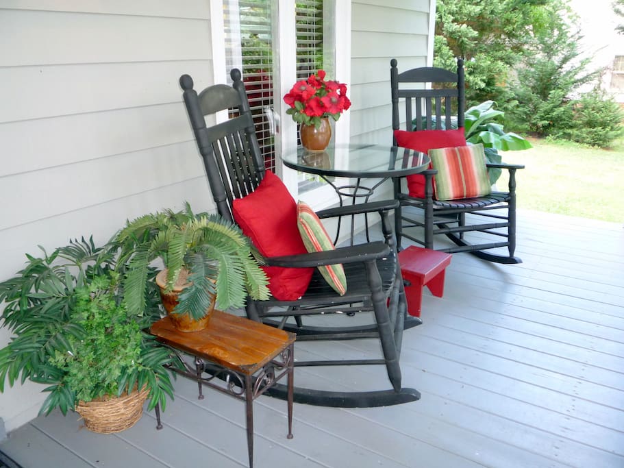 Front porch.