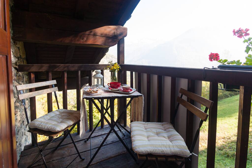 Balcone privato
