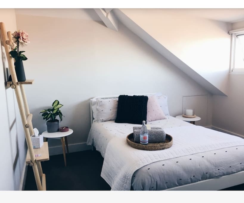 Private upstairs bedroom