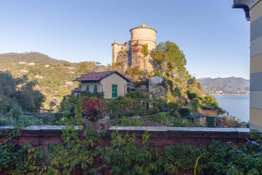 View From Terrace of Castello Brown