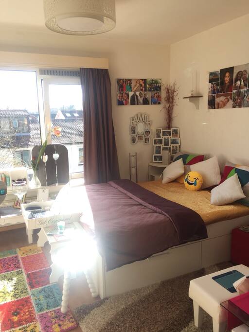 Bright Living room with sun all day!