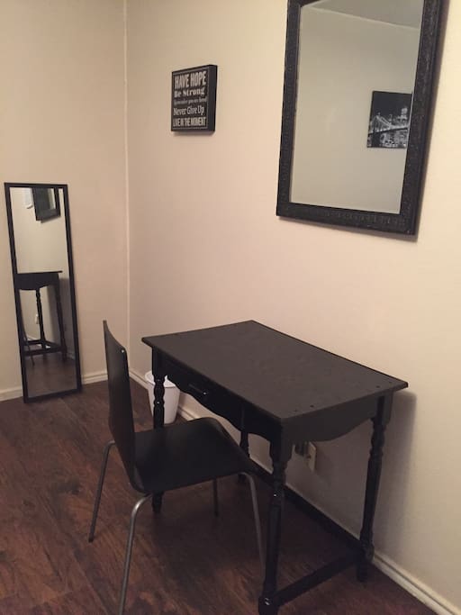 Workspace plus wifi.