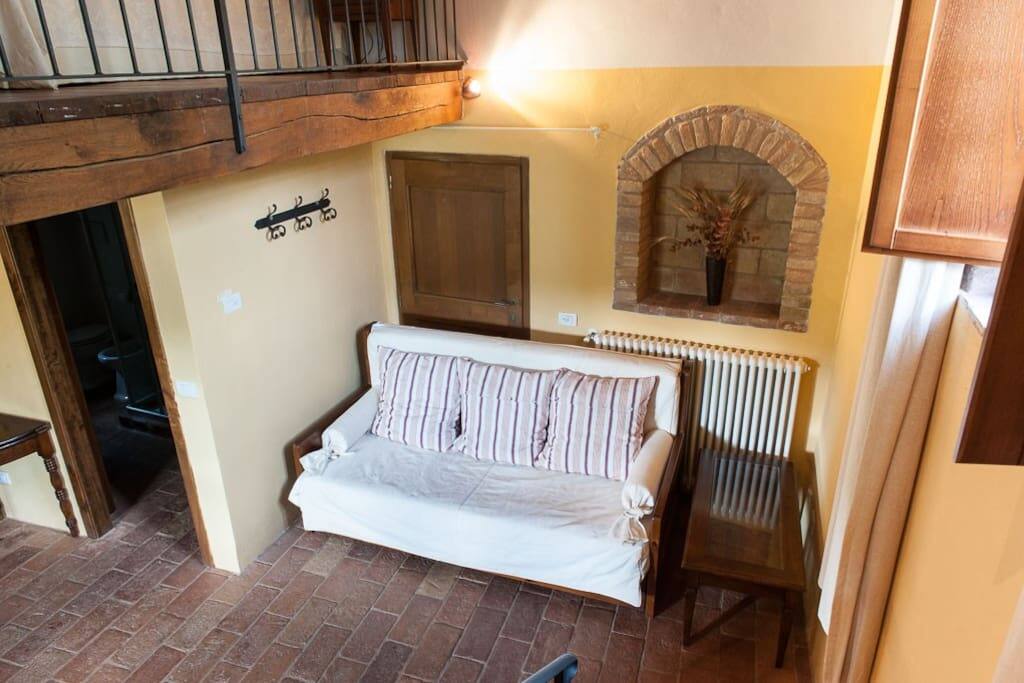 Divano letto/letto matrimoniale aggiuntivo