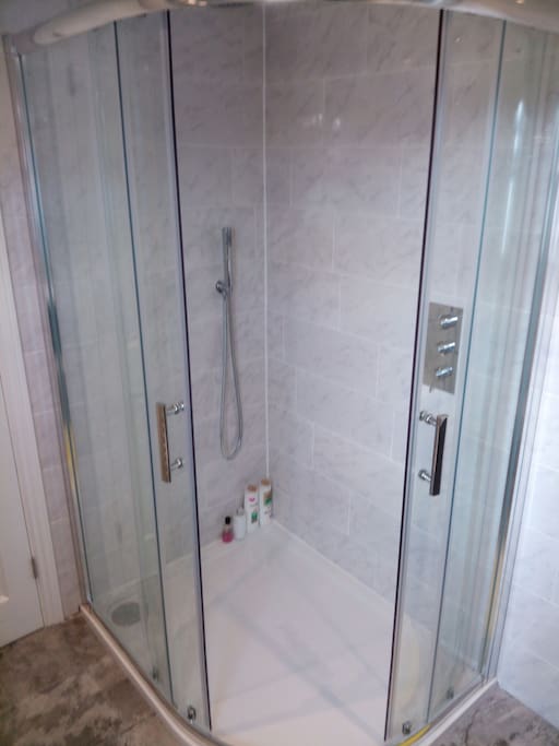Large shower