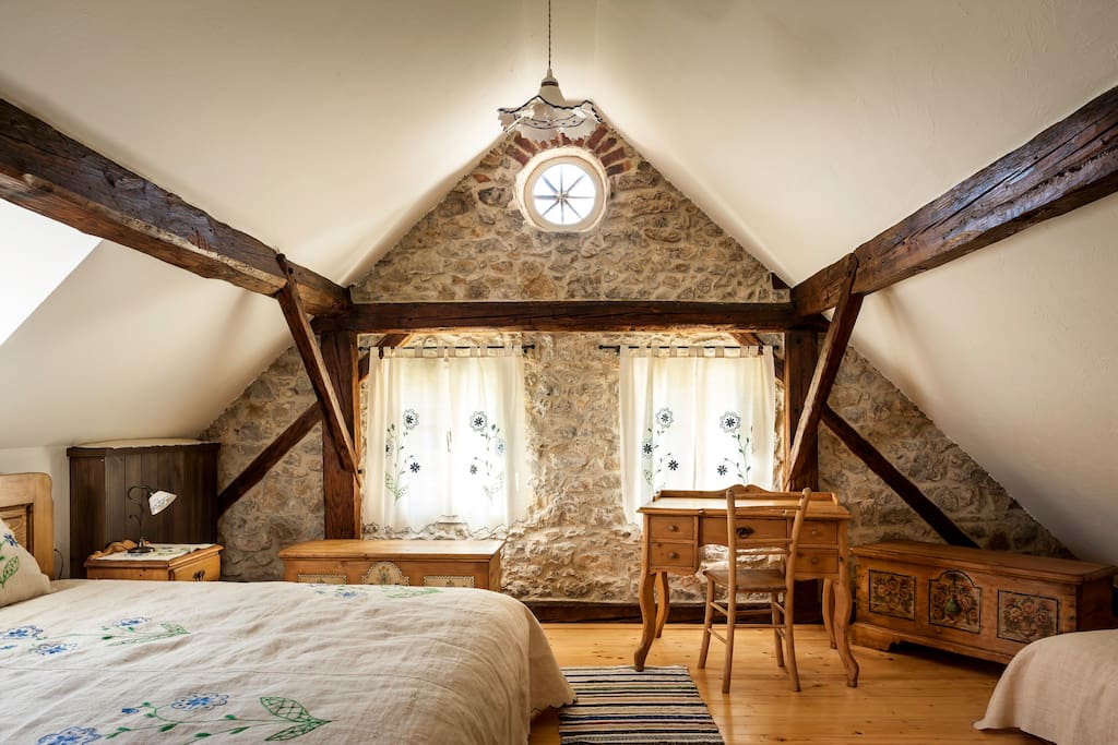 Room in traditional Slovene family house