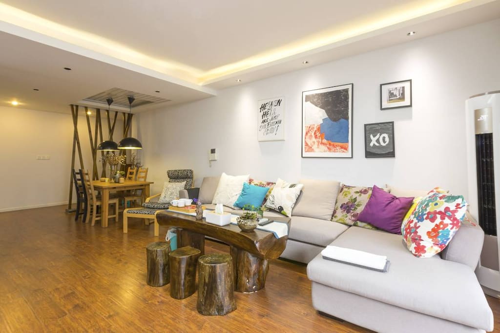 客厅 Living room|简洁宽敞