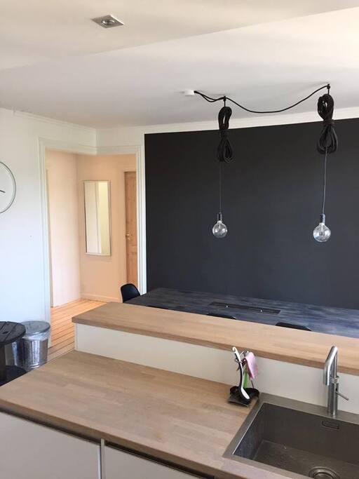 Kitchen and dining area