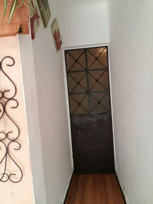 Entrada de la casa