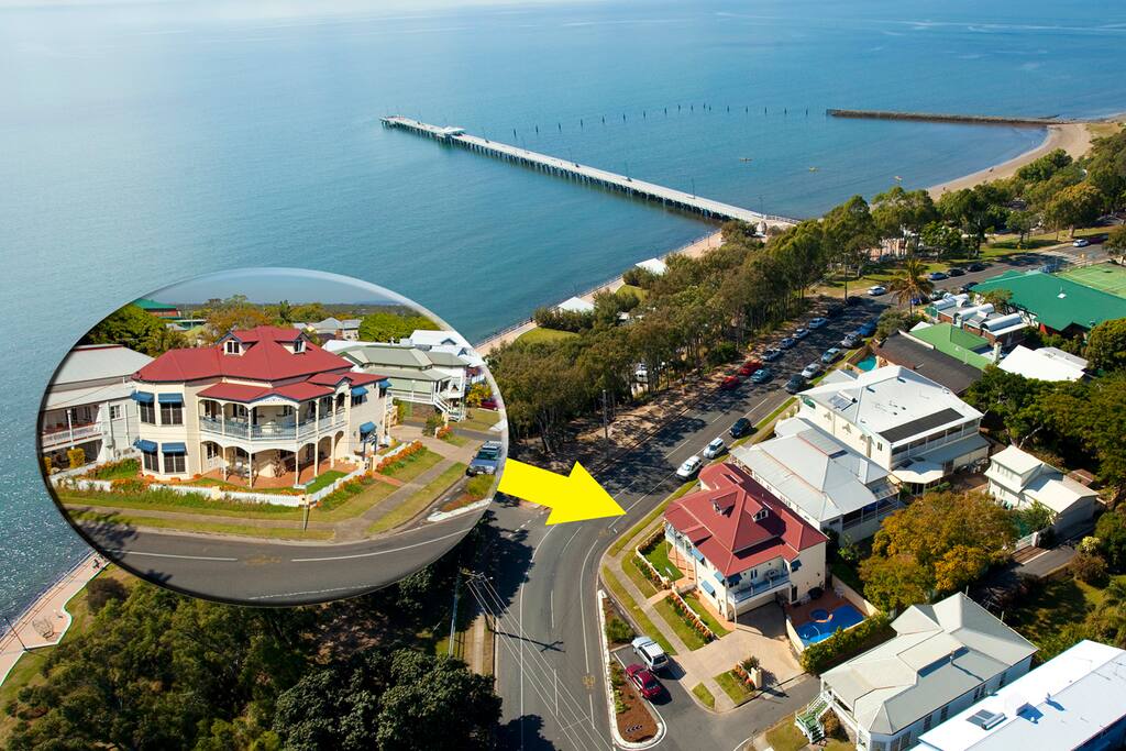 Located on Moreton and Bramble Bays
