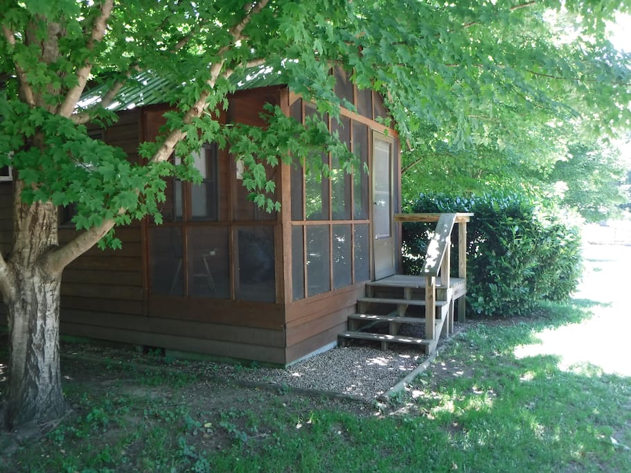 Front of cabin