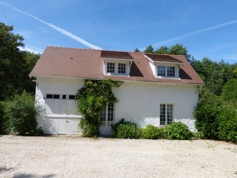 maison vue cour