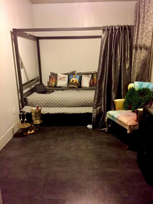 The bedroom