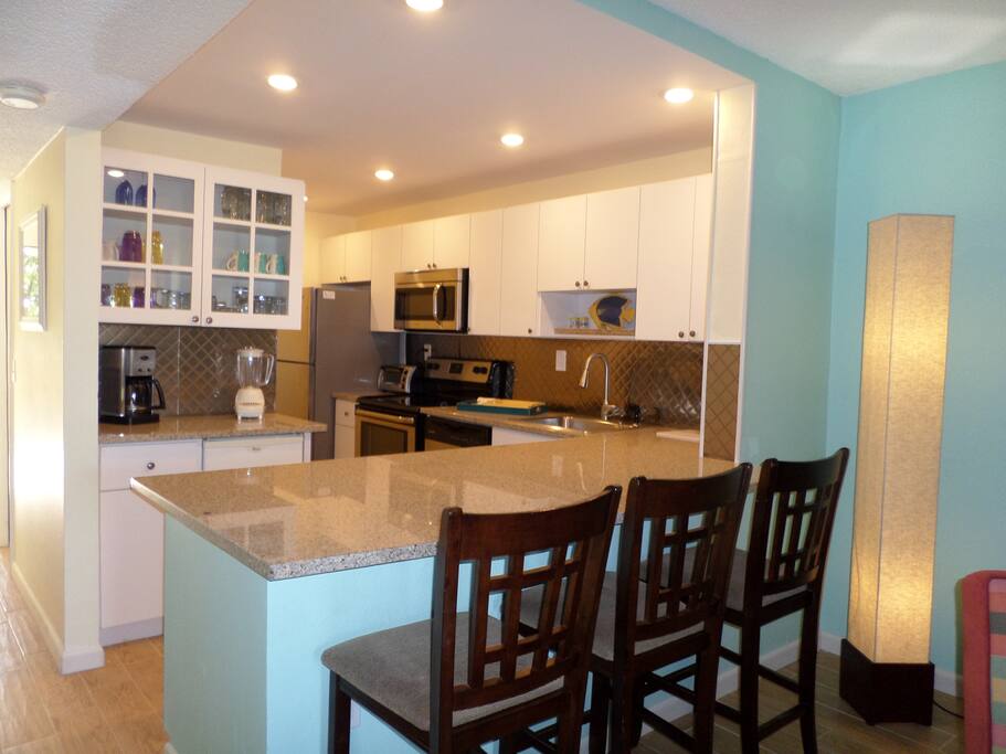 Newly Redesigned Kitchen