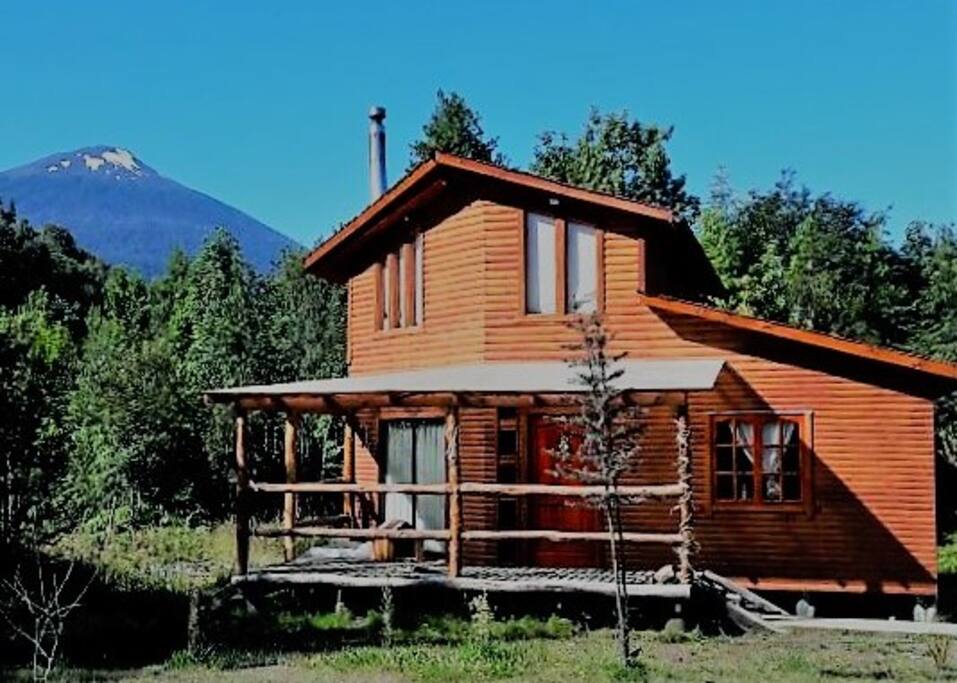 Cabaña en la Patagonia, Carretera Austral - Rio Negro Hornopiren의 통나무집에서 살아보기, Palena, 칠레